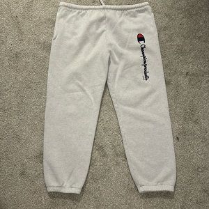 Supreme Champion grey sweatpants